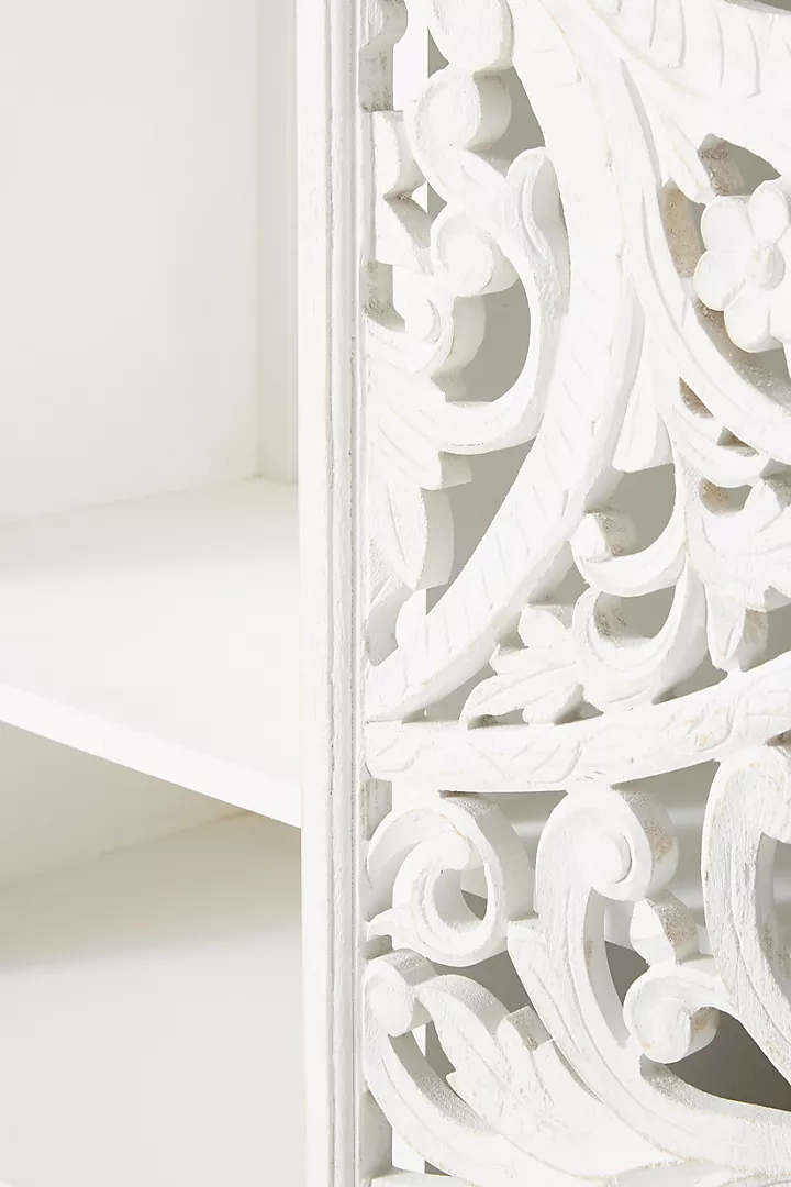Handcarved Lombok Armoire Carving Storge Indoor Furniture