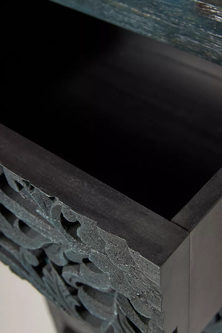 Handcarved Lombok Storage Cabinet Carving Furniture
