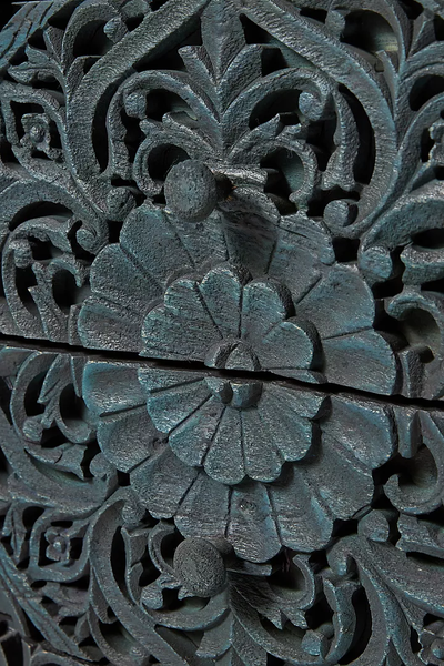 Handcarved Lombok Storage Cabinet Carving Furniture