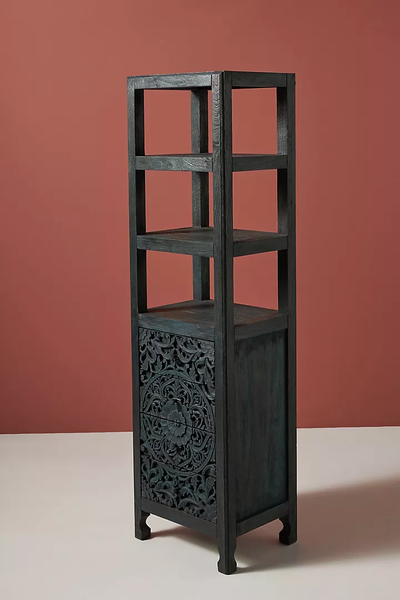 Handcarved Lombok Storage Cabinet Carving Furniture
