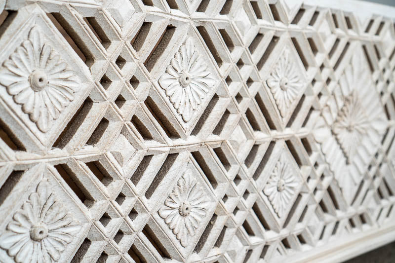 Hand Carved Blanket Box Craving Storge Box Furniture