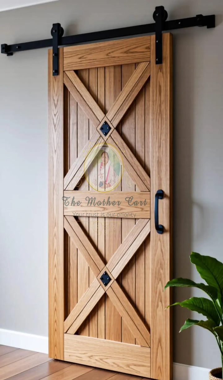 Handcarved Wooden Door | Handcrafted X-Design Carved Interior, Single, Pocket, Barn, French, Panel,  Double, Sliding, Pocket &amp; Temple Door Interior &amp; Exterior, Homes, Villas &amp; Office