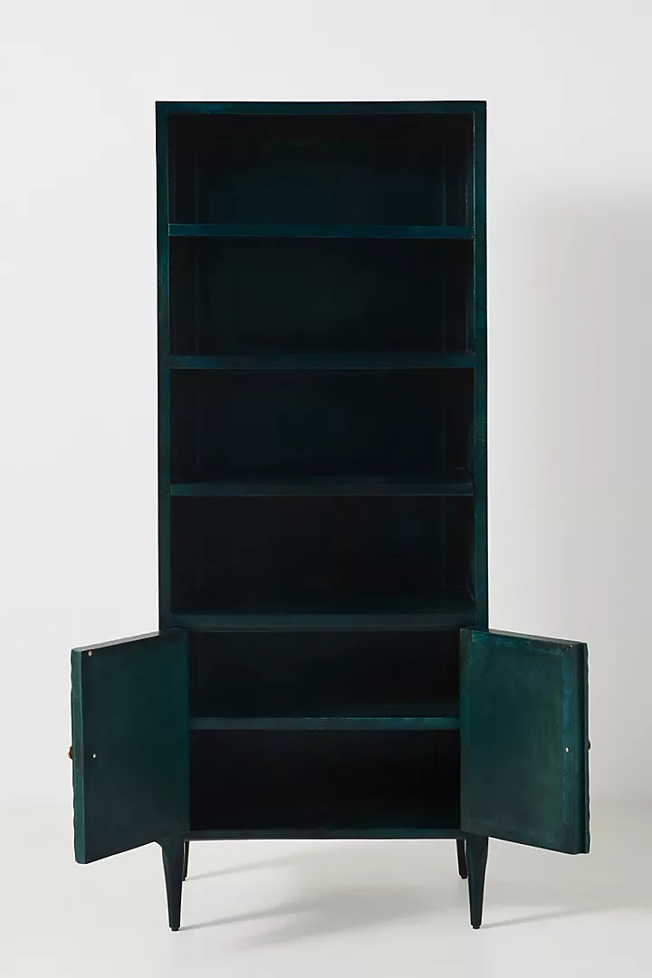 Handcarved Paje Bookcase carving Storge Carving Cabinet
