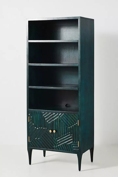 Handcarved Paje Bookcase carving Storge Carving Cabinet