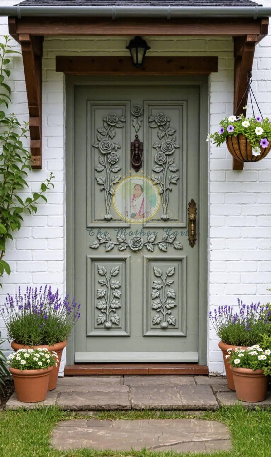 Handcarved Wooden Door | Floral Rose Interior, Single, Pocket, Barn, French, Panel,  Double, Sliding, Pocket & Temple Door Interior & Exterior, Homes, Villas & Office